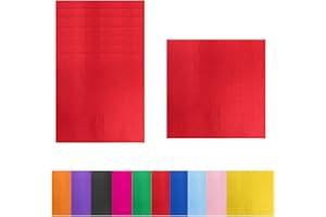 Aisszhao 20PCS Red Serviettes Napkins,33cm Talking Tables Paper Napkins,Solid Colour Napkins,2 Ply Beverage Luncheon Decorative Soft Dinner Napkin Cocktail for Party,Bar,Restaurant (AZCSCJ0308)