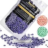 Hair Removal Hard Wax Bean,Finewind Depilatory Pellet Waxing Lavender Full-Body Bikini For Depilatory on All kinds of Skin Types 100g