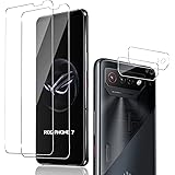 Holilo [2+2 Pezzi Vetro Temperato Pellicola per ASUS ROG Phone 7 5G / ROG Phone 7 Ultimate Pellicola Protettiva e Pellicola F
