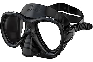 SEAC Elba, Maschera Snorkeling e Immersione Subacquea Unisex Adulto