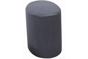 FIBITA Hockerbezug Quadratisch/Rund 40x40/45x45 Ottoman Cover Ottomane Schonbezug Hocker Hussen Für Fußhocker Stretch Abdeckung Protector Hockerabdeckung ( Color : #11 , Size : 45x45cm )