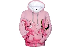 Silver Basic Sudaderas con Capucha Unisex para Adolescentes Dragon Goku Sudadera con Estampado 3D Ropa Deportiva Sudadera Tops