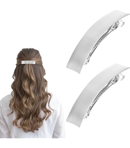 Rivelle Damen Trachten Haarspange – Vintage Silber, 7,7 Cm, Handarbeit Made In Germany