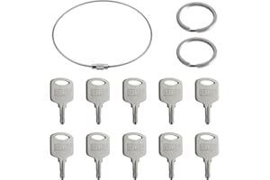 VIDABTE DK1100 Spenderschlüssel, Papierhandtuch- und Seifenspenderschlüssel Ersatz für Tork SCA 1100 (10 Stück)