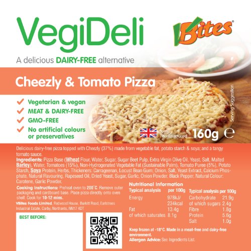 VBites - Redwood Cheezly & Tomato Pizza 160 g x 1
