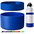 Greant Protective Silicone Bottle Boot Compatible with Hydro Water Bottle Flask, Anti-Slip Bottom Sleeve Cover, 12-64oz