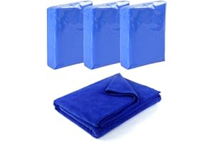 HMMJ 3 Pack 100g Car Clay Bar + 1 Pack Towel Auto Detailing Magic Clay Bar Cleaner for Car Wash Car Detailing Clean