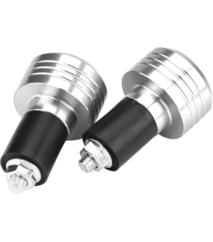 Manopole Manubrio Moto In Alluminio E Gomma Per Suzuki SV650 1999-2016 - Diametro 7/8 22mm - Foto 8