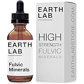 Earth Lab - Fulvic Minerals 50ml - High Strength, All Natural & Vegan Friendly, 100 Day Water Drops - Best for Gut Health