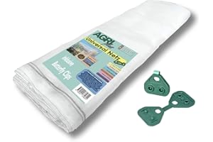 - KEIN HERSTELLER - Juego de red para arenero de Agiplus de 250 x 250 cm con 20 clips de mariposa, cubierta para caja de arena