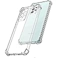 Zubitech Samsung Galaxy A73 5G Clear Cover Case soft TPU Transparent Silicone Gel Back Protective Case shock Absorbent Reinforced Corner for Samsung Galaxy A73 Clear