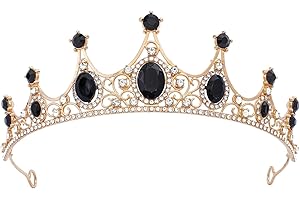 YUNHENTONG Tiara Corona di Cristallo,Corona da Donna,Diadema Sposa,Coroncina Principessa,Tiara Sposa,Corona Regina, Coroncina per Compleanno,Nozze,Spettacolo,Ballo di Fine Anno Festa