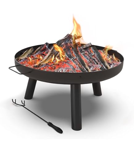 Mini Brasero D'Extérieur Portable Pliable Pour Feu De Camp, Barbecue En