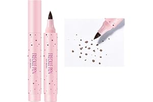 BEAUTY SEARCHER Matita per Lentiggini, Penna Magica per Lentiggini Finte Naturali e Realistiche, Impermeabile Lunga Durata per Makeup Effetto Baciato dal Sole (Marrone Scuro)