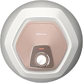 Bajaj Armor Series Contempo Neo 25L Storage Water Heater For Home | Suitable For High Rise Building | White & Beige
