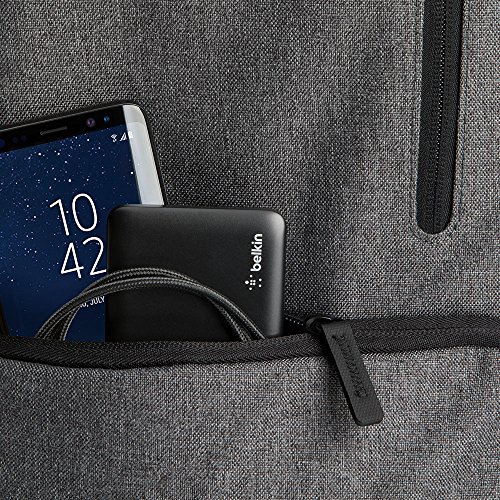Belkin Classic Pro Rucksack  15 6 Zoll  Laptop-Tasche  Grau