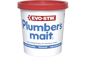 EVO-STIK Plumber's Mait, Non-Setting Putty for Sanitary Joints, Waterproof, 1.5kg