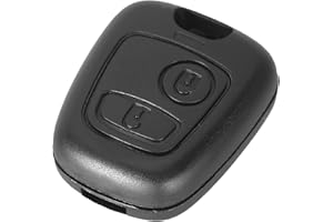 THAYLA Coque Clé Plip Télécommande pour Peugeot 106 206 206CC 206SW 306 207 406 sans Lame