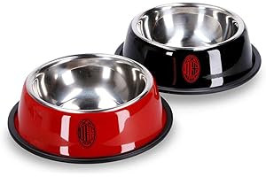 AC Milan Only4fan S.r.l. PETBOWLACMILAN18CM Neck Warmer, Black, Unique Unisex-Adult