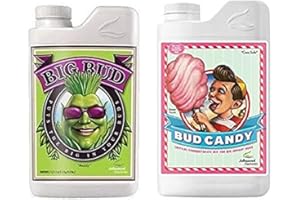 Advanced Nutrients Big Bud and Bud Candy Lot d'engrais hydroponiques 1 l