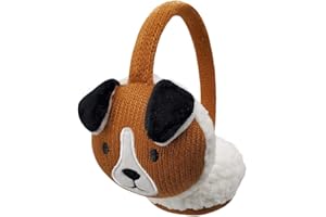 Gifts Treat Ragazze e Ragazzi Paraorecchie, Unisex Bambini Paraorecchie Lavorati a Maglia con Animale Modello