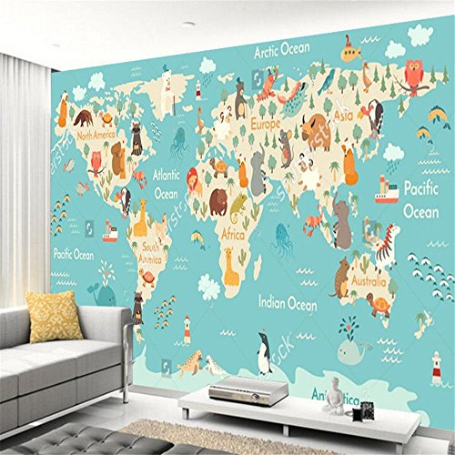 Леруа фотообои карта мира