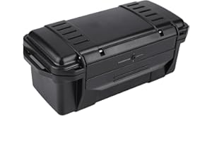 MAGT Boîte Étanche Extérieur, Boîte de Rangement de Étanche Antichoc Résistant à la Pression Caisse de Rangement de Survie(C Taille: 200 * 98 * 82 mm)