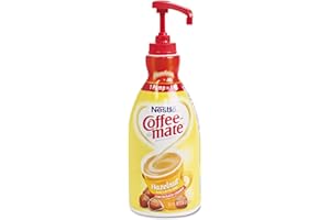 NESTLÉ Coffeemate Hazelnut Creamer, 1.5 Liter Pump Bottle