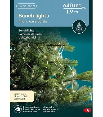 Ghirlanda di MicroLED 960 LED multicolori LUMINEO - Pastello | Leroy Merlin