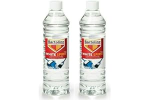 2 PCS BARTOLINE White Spirit Cleans Brushes and Thin Solvent/Oil Based Paints