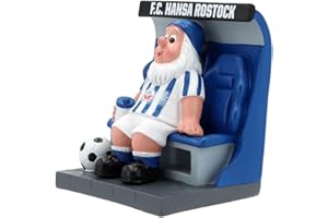 F.C. Hansa Rostock Gartenzwerg "Ersatzbank" klein