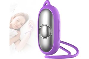 Sleep Aid Device - Winkithw Anxiety Relief for Adults, Type-C Rechargeable Microcurrent Insomnia Solution, Portable Sleep Aid for Improved Deep Sleep, Calm Palm Device (Purple)