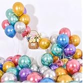 &Ccedil;ıtıpıtıstore 50 Li Karışık Krom Balon, KROM BALON