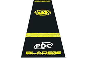 WINMAU Tappeto per Freccette PRO Zone Essential PVC Dart Mat
