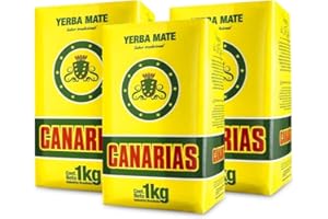 Qumir Pack de Yerba Mate Canarias 1Kg - 3 Unidades - Total 3 Kg de Yerba Mate