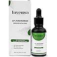 Invensa 10% Niacinamide Face Serum, Clear Glowing Skin, Acne Marks, Blemishes & Oil Balancing With Zinc, Reduces Dullness, Hydrates, Repair Skin, Brightening Serum For Oily & Acne Prone Skin -30Ml