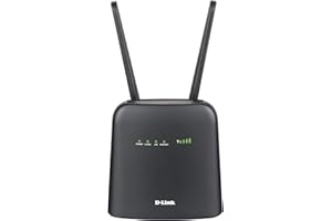 D-Link DWR-920 Router WiFi 4G/3G, ranura Mini SIM compatible cualquier operadora, WiFi N 300 Mbps, 2p LAN RJ-45 Gigabit (1p WAN opcional), Failover, tamaño compacto, antenas extraibles alta ganancia