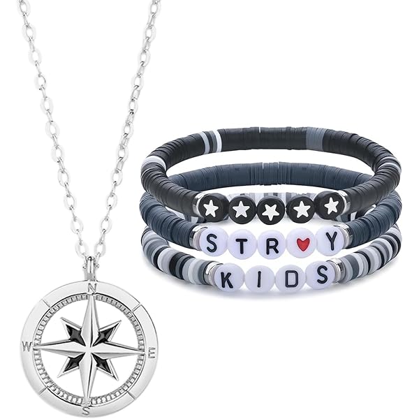 Set Braccialetti Stray Kids – Ciondoli Kpop, Regalo Ufficiale Per Fan, Compleanno E Natale