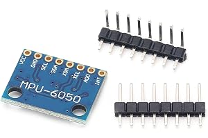 MPU-6050-modul med accelerometer och gyroskop, 3-axlig sensor för och, I2C-gränssnitt, kompatibel med och STM32