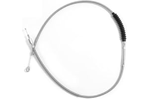 TARAZON 59'' Edelstahl Kupplungszug kupplungsseil Bowdenzug für Harley Davidson Softail Heritage Touring Road Glide King