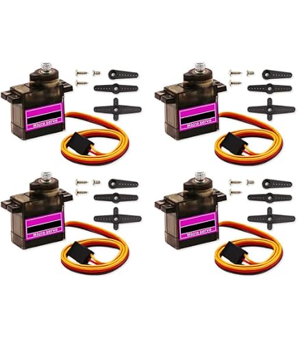 Servo Digitale E SKY Ad Alta Coppia 4kg - Ingranaggi Metallici, 36g, 0.2S/60&deg; Per 4.8-7.4V #4613