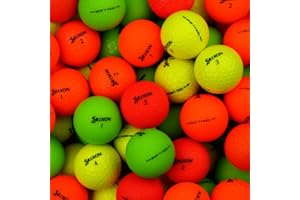 Second Chance 36 Srixon Soft Feel Optic Coloured Grade A Lake Golf Balls