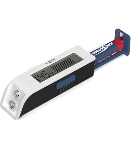 VOLTCRAFT Battery Tester BT-501 Measuring Range (Battery Tester) 1.2 V, 1.5 V, 3 V, 6 V, 3.7 V, 9 V, 12 V Battery, Charging