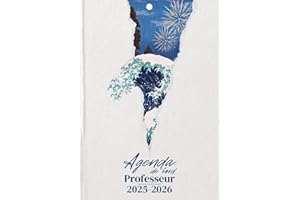 Agenda Professeur | 1 semaine sur 2 pages | Format A4 | Carnet de Bord et Agenda Enseignant Complet | Semainier | Planification + Relevés de Notes + ... La grande vague de Kanagawa d'Hokusai