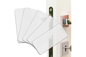 MaNeaz 5 PCS 0,35 mm radio ouverture porte Cartes D'Ouverture Par Le Demi-Tour Kit d'ouverture de serrure en plastique Peut être coupé