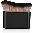 Self Tan Brush Soft Body Makeup Brush Portable Self Tanning Brushs Self Tanner Face Brushs for Body & Leg Makeup(Black)