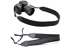 WKRTDY Kameragurt aus Neopren, Smart Controller Gurt High-Grade Nylon geflochtenes Halsband, Gepolsterter Nacken- BZW. Schultergurt geeignet für Kameras von Canon, Nikon, Sony, Fujifilm, Olympus, Leica etc.