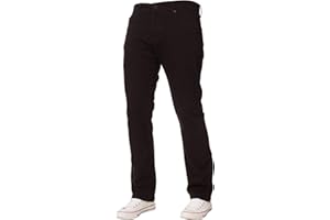 ZE ENZO Enzo Mens Jeans Stretch Straight Leg Regular Fit Denim Pants Big Tall All Waists