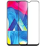 CEDO Full Glue Coverage Edge to Edge Tempered Glass Screen Protector for Samsung Galaxy M10 (Black)