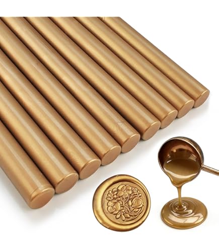 Lijmpistool Wax Seal Sticks Zegellak Sticks MultiColor Kleine Ronde Stempel Gereedschappen voor Ambachtelijke Uitnodigingen Kaarten Enveloppen Briefzegel Premium Wax Seal Wax (Blau